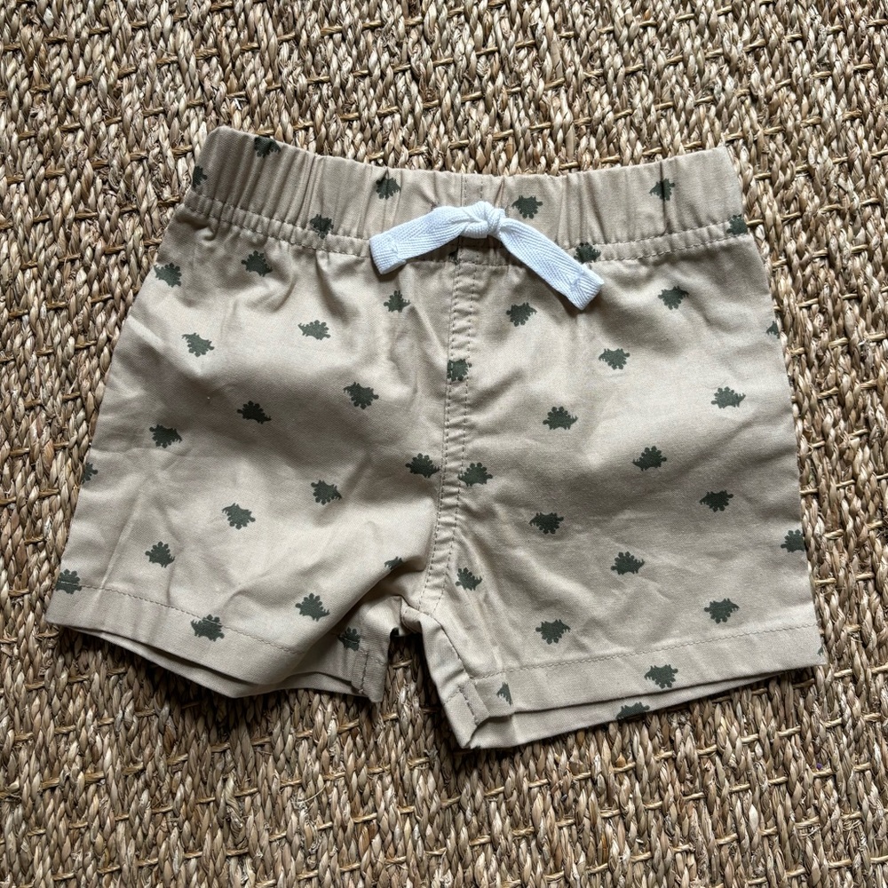 Carter’s Khaki Dinosaur Shorts